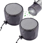 Grow Tents Vent - Dustproof Duct Filter, Flexible Vent Cover Tent with Two Pieces, Indoor Accessory Greenhouse Laundry Kitchen Rv, Grow Ten Covers for Plant Tent Airflow Control X0.39 Inches
