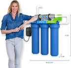 E-3000UV Whole House Salt-Free Water Softener & Filter Combo with UV