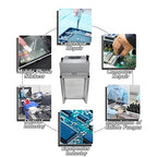 INTSUPERMAI Vertical Laminar Flow Hood Air Flow Clean Bench Workstation with HEPA Filter Lab Fume Hood Air Volume 294-411 cfm Dust Free Room Workshop for Phone LCD Repair Workshop Laboratory 110V