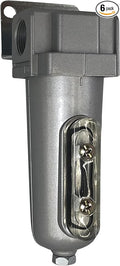 3/4" NPT, THB Industrial Desiccant Air Dryer For Compressed Air, 5oz Metal Bowl, Includes Desiccant Beads, (225 PSI Max), QTY 06