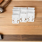 BESTYASH 10 Pcs Wall Mounting Water Filter Brackets Plastic Housing Rack for Kitchen Water Purifier Accessories Easy Tool-Free Installation