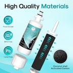 ICEPURE PRO 9690 NSF/ANSI 401 Certified Replacement for LG LT700P ADQ36006101, Kenmore Elite 46-9690 ADQ36006102 HDX FML-3 LT700PC LFX28968ST Refrigerator Water Filter and LT120F Air Filter 2 Combo