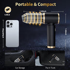 Handheld Car Vacuum Portable Cordless, 4 in 1 Handheld Vacuum Cleaner 15000PA High Power Air Blower & Pump & Air Duster, Mini Hand Held Vacuum Rechargeable for Home, Car, Office, Pet Hair