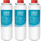 [WITH CHIP] AQUA CREST WF283-R Replacement for Elkay® 51300C, Compatible with Elkay® ezH20® and Halsey Taylor® Bottle Filling Stations, NSF/ANSI 42, Reduces Chlorine, Bad Taste & Odor, 3 Packs