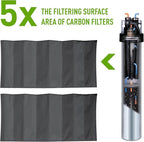 Pentair Everpure H-104 Drinking Water System, EV926271, Includes Filter Head, Filter Cartridge, All Hardware and Connectors, 1,000 Gallon Capacity, 0.5 Micron