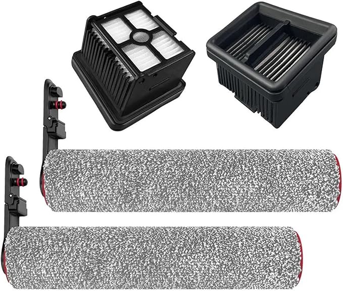 Main Roller Brushes Filter ，Compatible for Dreame H40 Ultra/H40 Pro， Wet Dry Vacuum Cleaner Floor Scrubber Parts(E)