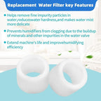 8-Pack Replacement Filters Compatible with LEVOIT Superior 6000S Smart Evaporative Humidifier + 4-Pack Top Fill Humidifier Replacement Filters Compatible with LEVOIT Humidifiers