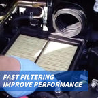 Engine & Cabin Air Filter For rav4 Hybrid (2016-2018),CT200h (2011-2017),NX300h (2015-2021),Prius (2010-2015),Prius Plug-In (2012-2015),Prius V (2012-2018).Replacement for CF10285,CP285