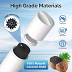 ICEPURE DA29-00020B Refrigerator Water Filter Replacement for Samsung DA29-00020A/B, HAF-CIN/EXP, DA29-00020B-1, RF25HMEDBSR, RF28HMEDBSR, RS25J500DSR&More Models, (5 PACK)