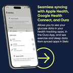Stelo Glucose Biosensor & App by Dexcom - A Leader in Continuous Glucose Monitoring (CGM). 24/7 Tracking & Personalized Insights to Reveal Patterns. 2-Pack (Up to 15 Days Each). iOS & Android.