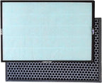 Air Purifier Filter, Compatible For Sanyo, ABC-FAH94 ABC-VW24 Dust Collection Filter 420×282×30mm(2pcs)