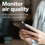 IQAir HealthPro Plus XE Air Purifier - 2-Pack- Smart HyperHEPA Filtration for Large Rooms up to 2250 sq ft - Viruses, Allergens, Smoke, Mold, Dust, Pet Dander, Swiss Made, WiFi Enabled