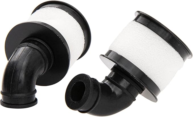 1/10 RC Air Filter,Universal Capped Air Filter Cover with Element Sponge & On/Off Power Switch Battery Receiver & 4 Cell AA Battery Container Case Holder Pack Box with JST Plug