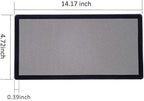 360mm 120mm x 2 PC Fan Dust Mesh Filter 4.72inch PVC Computer PC Case Dust Proof Filter Cover Magnetic Black 2-Pack
