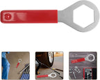 Professional Oil Filter Wrench with Plastic Grip for Automotive Water Sensor Extraction, Universal Fuel Filter Remover Tool for Vehicle Maintenance and Water Separator Removal