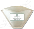 Cloth Reusable Cone Coffee Filter (Size #2) - Made in Canada of Hemp and Organic Cotton - Zero Waste, Eco-Friendly, Natural Filter for Drip Coffee Makers