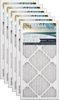Cabana Filters 6-Pack 12x24x1 MERV 8 AC Furnace Air Filter for Home and Office - Indoor HVAC System Filtration Replacement, Captures Unwanted Particles