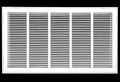 HVAC Premium 34 x 16 Duct Opening Steel Return Air Filter Grille, for 1-inch Filter, Removable Door, Flat Stamped HVAC Vent Cover Grille, Outer Dimensions 36.5 x 18.5
