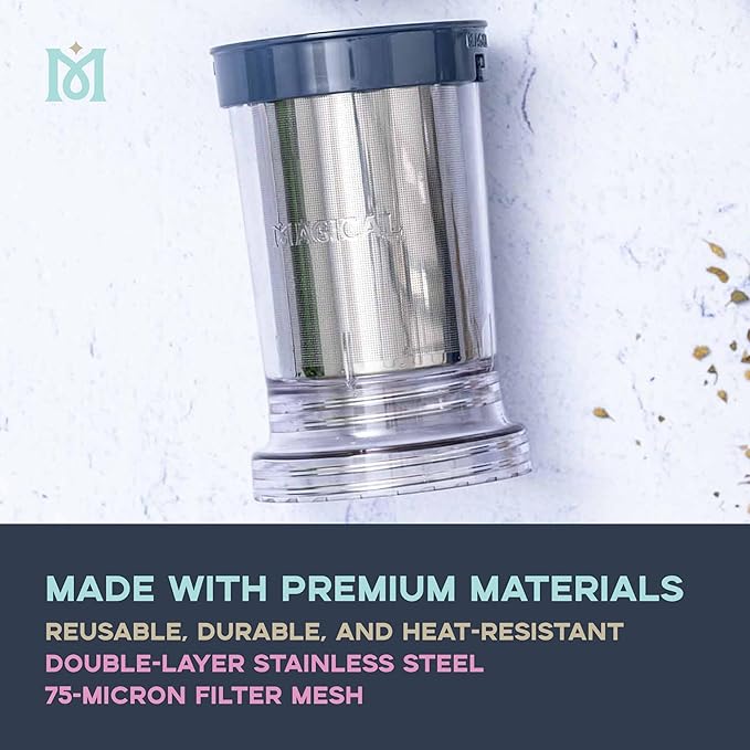 Magical Butter Machine Bundle with Filter Press & Decarb Box - Durable, Hands-Free Infusion Kit with Filter Press & Decarb Box for Easy Oils, Butters & Tinctures