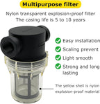 1/2" Female NPT in-Line Strainer with 100 mesh Stainless Steel Filter Screen (1/2“ 100 Mesh)