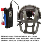 3M Powerflow Powered Air Purifying Respirator Kit 6800PF, Face-Mounted, Medium, Protection Against Dust, Mist, Fumes, Lead, Mold, Asbestos, Radionuclides, Radon Daughters