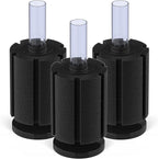 Pawfly Large Aquarium Bio Sponge Filter Quiet Betta Fry Shrimp and Small Fish Foam Filter for Fish Tank up to 50 Gallon, 3 Pack