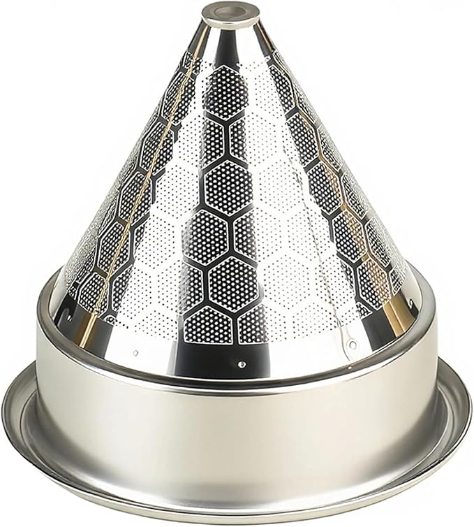 Stable Double Layer Coffee Filter Funnel Ensures Precise Pourover for Better Flavor Extraction Filter