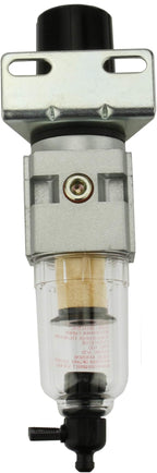 1/4" Compressed Air In Line Moisture/Water Filter Trap & Regulator Combination