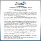PermaSafe HVAC Solutions, Antimicrobial Air Filter Treatment, Odor Inhibitor, and Indoor Air Quality Enhancer & Protectant