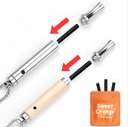 ASTOFLI Quit Smoking Breathing Necklace for Adults - Flavored Stress Breathing Necklace Stop Smoking for Women - Breathlink for Men Meditation Breathe Anxiety Whistle Necklaces inhaler Breathlace