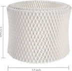 6-Pack Humidifier Wicking Filters Replacement Compatible for Honeywell HAC-504, HAC-504AW, HCM-350, HCM-300T, HCM-600, HCM-710, HCM-315T Series Humidifiers