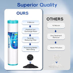 ICEPURE 5 Micron 20" x 4.5" RFN20BB Whole House Iron & Manganese Reduce Water Filter Replacement for FM25B, RFFE20-BB, CFRFFE-20BB, 1 Pack
