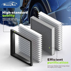 Engine and Cabin Air Filter Combo for Acura MDX 3.5L 2022-2026,Honda Pilot 3.5L 2023-2026 Air Filter Replacement #CF11182 17220-61A-A00 Car Accessories 2 Pack