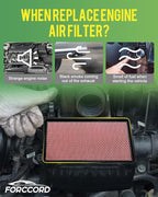 Engine & Cabin Air Filter Fits for Toyota RAV4 2019 2020 2021 2022 2023 2024 2025 2.5L (Not for Hybrid!) Activated Carbon Cabin Filter Replacement CF12157 CA12377 RAV4 Car Accessories