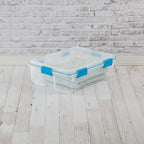 Sterilite 8-Pack Gasket Box, Weather-Resistant Storage Bins with Latching Lids, 37 Quart - Heavy-Duty Organizing Containers for Closet, Bathroom, and Office