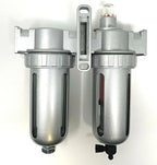 PA208504AV Paint Booth Filter Desiccant Dryer - For Pneumatic Tools & Compressed Air Systems - Air Cleaner Dryer Combo Replace FLM864N - 1/2'' Female Pipe In Out Removes Oil And Dries Compressed Air