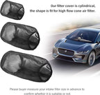 Cold Air Intake Filter Cover,Thickened Dustproof Air Filter Cover Provides Comprehensive Protection,Universal Car Accessries Air Filter Sock Fit for High Flow Cone Air Filter (Mini)