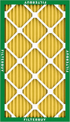 Filterbuy 11.25x23.25x1 Air Filter MERV 11 Superior Pet & Allergy Defense (5-Pack), Electrostatic Pleated HVAC AC Furnace Filters Replacement, Made in USA (Actual Size: 11.25 x 23.25 x 0.75)