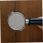 Lurrose Coffee Filter Screen Stainless Steel Espresso Coffee Filter for Brewing Easy to Clean and Install Reusable Accessory