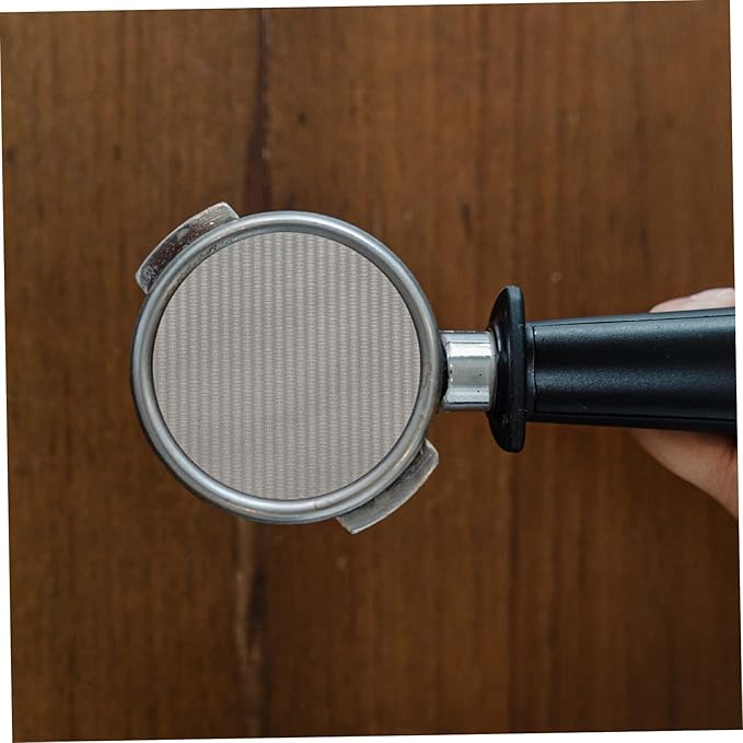 Lurrose Coffee Filter Screen Stainless Steel Espresso Coffee Filter for Brewing Easy to Clean and Install Reusable Accessory