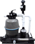 HALF OFF PONDS Simply Clear Koi Pond Filter System with 2HP Blower, UV Clarifier & 3,200 GPH Pump – Filters Ponds Up to 2,500 Gallons – Complete Kit with Bio Media, Multiport Valve, Gauge