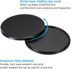 PATIKIL 67mm Lens Cap, Camera Lens Cap Cover Universal Lens Filter Stack Cap Front Metal Protective Case Cover with Cleaning Cloth for Photography Camera Filter