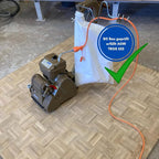 5-Pack UNITEX® WORKSAFE 16-20 Gal Disposable Filter Bags – 2-in-1 System for Construction Vacs with 2-2.5" Inlet – OSHA/H-Class Compliant – Heavy-Duty Fleece for Floor Sanders, Wood Dust & Jobsite