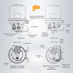 Torque AD-IP Air Dryer (Replaces Bendix 065612, Haldex 109477X) (TR065612)