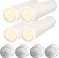Membrane Solutions S2 Water Filter Straw Replacement Filter Elements, 0.1 Micron 4-Stage Water Purifier Survival Gear, Removable Portable Water Purification Straw(4 Pack)
