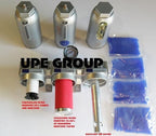 HEAVY DUTY INDUSTRIAL 3 STAGE COMPRESSED AIR CLEANER MOISTURE TRAP, COALESCING FILTER, DESICCANT DRYER (1" MANUAL DRAIN)