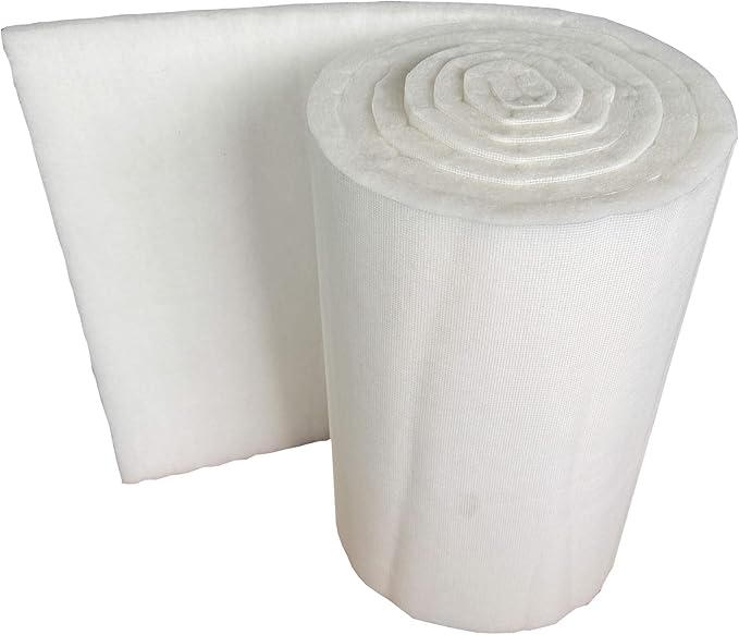wioboy Paint Booth Ceiling Filter, Spray Booth Tacky Intake Filter for Down Draft Paint Booths (34" x 45" (10/case))