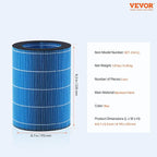 Happybuy Evaporative Humidifier Replacement Filter, 2-Pack, Compatible with Happybuy 5L(1.32G) Model BZT-234 Evaporative Humidifier, Easy to Install for Prolong Filter Life