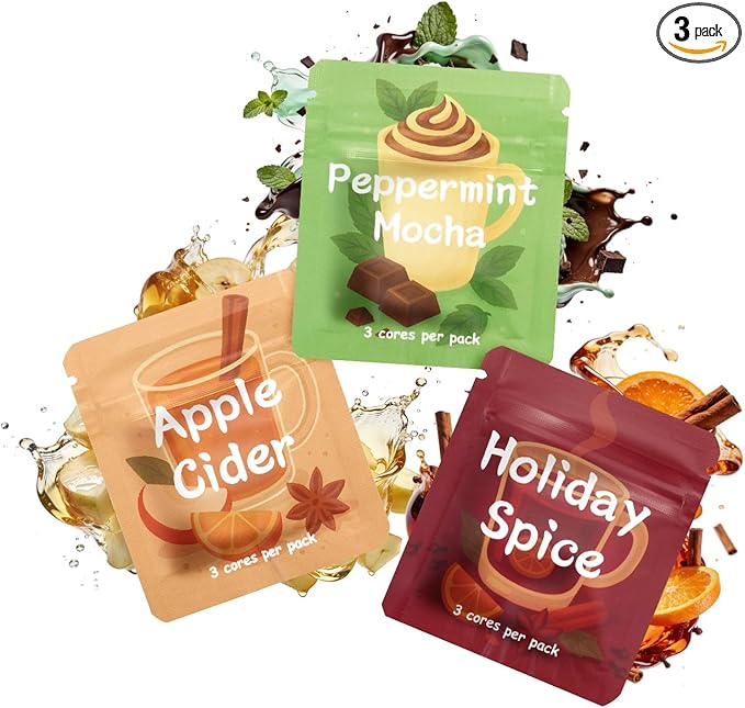 ASTOFLI Breathing Necklace with 3 Fruit Flavor Pack Set