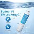 Waterdrop DA29-00020B Replacement for Samsung® Water Filter HAF-CIN/EXP, DA29-00020B, HAF-CIN, DA29-00020B-1, RF28HMEDBSR, RF263BEAESR, RS25J500DSR, RF263TEAESG, HDX FMS-2, DA97-08006A-1, 4 Filters